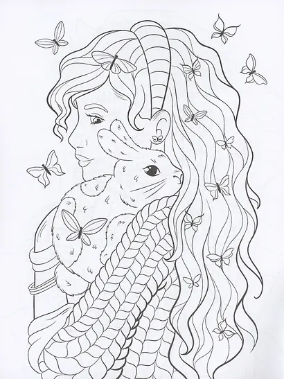 Девочки и животные - фото 2