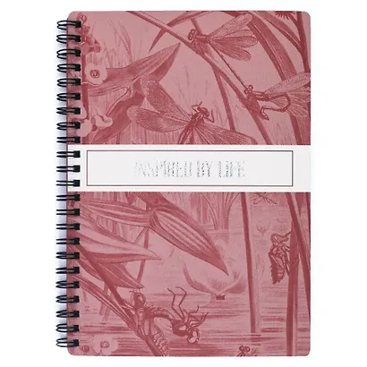 Блокнот А5 80 листов, клетка, "Floreale. Coral" - фото 4