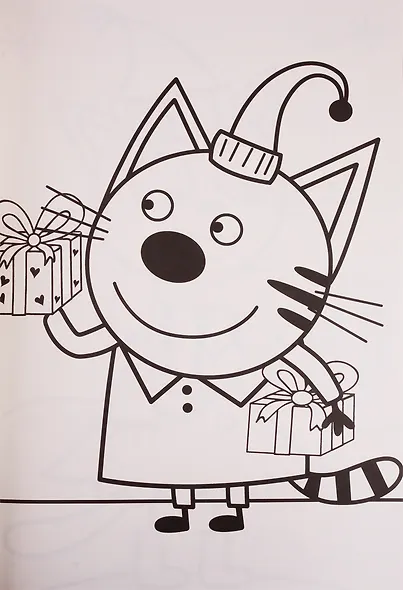 МАКСИ-ПОСТЕР. ТРИ КОТА. ЗИМА - фото 4