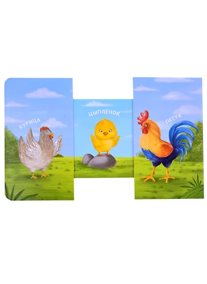 Книжки - задвижки. Мама, папа и малыш. Домашние животные - фото 5