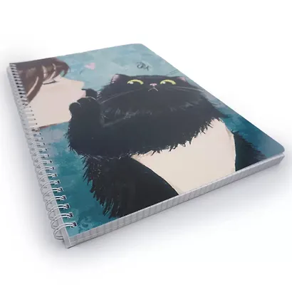 Тетрадь в клетку "Обнимашки", А4 100 листов - фото 3