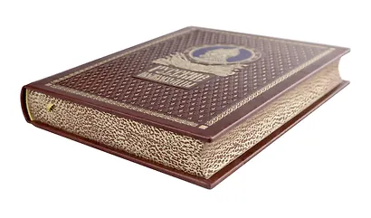 Русские полководцы. Книга в подарочном кожаном переплете ручной работы с окрашенным и золочёным обрезом - фото 3