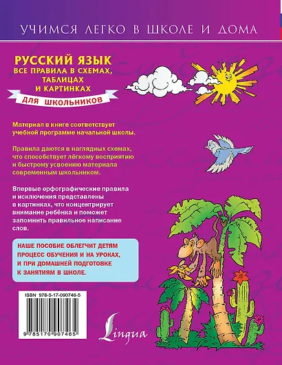 Русский язык. Все правила в схемах, таблицах и картинках. (1-4 классы) - фото 2