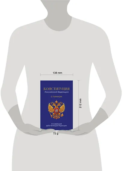 Конституция Российской Федерации. В новейшей действующей редакции с гимном (офсет) - фото 5