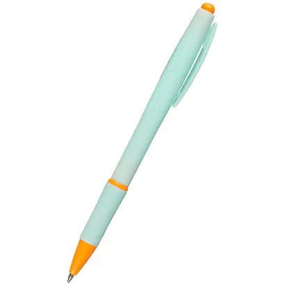 Ручка шариковая GoodMark, Pastel Rainbow, автоматическая синяя, в ассортименте - фото 6