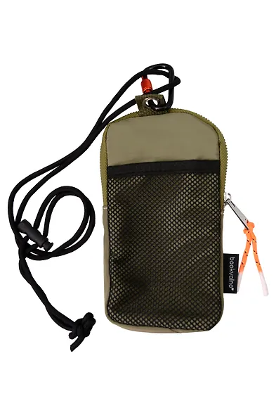 Сумочка на молнии Хаки (текстиль) (21х12) (12-12721-202511-RIB-06) - фото 2