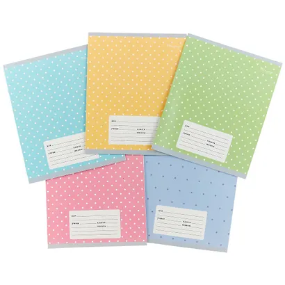 Тетрадь в клетку Unnika, "В горошек", 12 листов - фото 3