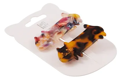 Набор заколок Котики (2шт) (пластик) (12-253004-С30) (Lafilaf) - фото 2
