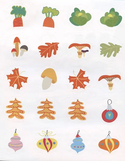 Времена года. Мои первые наклейки 3+ - фото 4