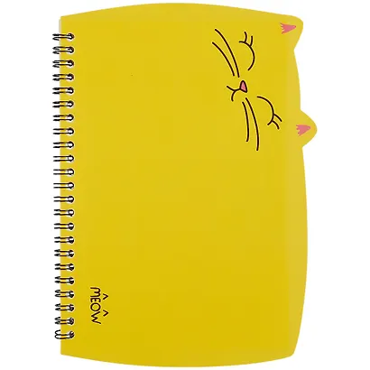 Тетрадь в клетку Meow, 80 листов, в ассортименте - фото 4