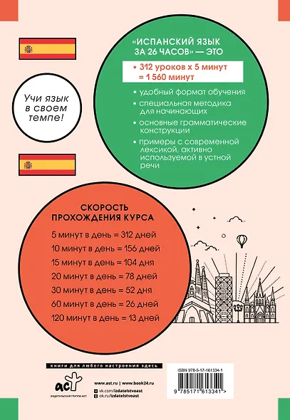 Испанский язык за 26 часов - фото 2