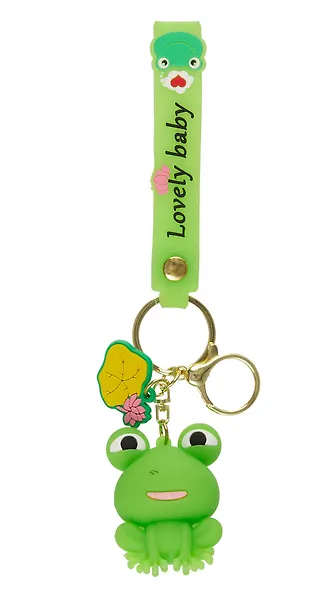 Брелок Лягушка (ПВХ) (5,5см) - фото 1