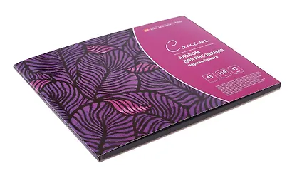 Альбом черной бумаги А5 32л "Сонет" 150г/м2, склейка - фото 2