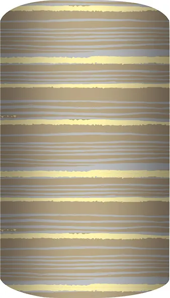 Бумага упаковочная 70*100см "Golden stripes" супергладкая, инд.уп. - фото 1
