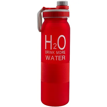Бутылка H2O Drink more water (пластик) (700мл) (12-16092-A002) - фото 3