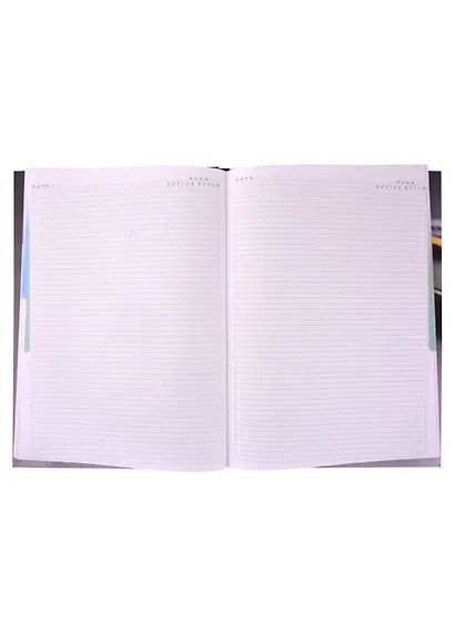 Книга для записей А4 120л кл. "Office Book" 7БЦ, Hatber - фото 2