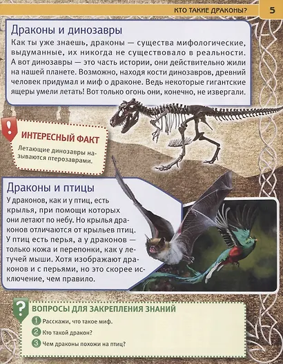 Драконы. Энциклопедия с развивающими заданиями - фото 3