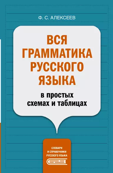 Вся грамматика русского языка в простых схемах и таблицах - фото 1