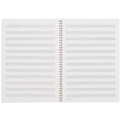 Тетрадь для нот Перископ, "Клякса (барабаны)", А4, 12 листов - фото 2