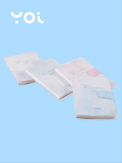 Записная книжка A7 72 листа в линейку, "The promise", в ассортименте, Yoi - фото 2