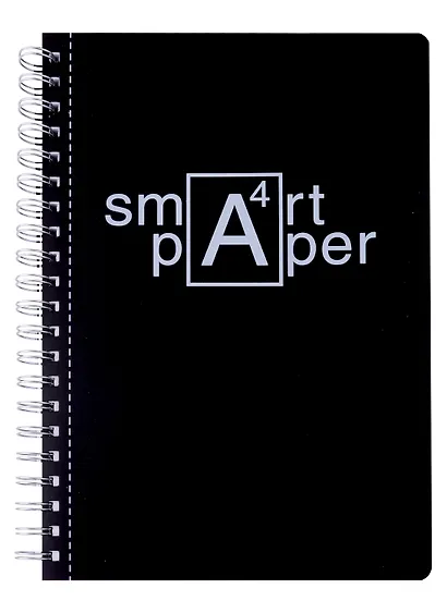 Тетрадь в клетку Listoff, "Smart. Черный", А4, 96 листов - фото 1