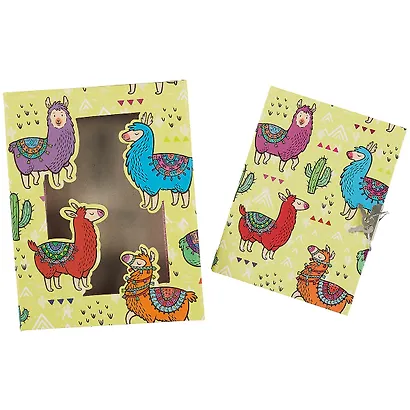 Записная книжка в коробочке с замочком «Лама», 50 листов, А5 - фото 3