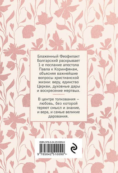 Любовь никогда не перестает. Толкование на 1-е послание апостола Павла к Коринфянам - фото 2