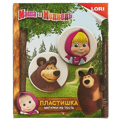 LORI Фигурки из теста Маша и медведь - фото 3