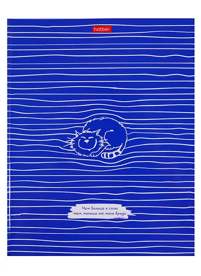 Тетрадь на кольцах в клетку Hatber, Cool cat, 160 листов - фото 1