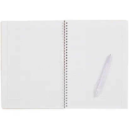 Тетрадь в клетку Be Smart, Paints, А4, 96 листов, розовая - фото 2