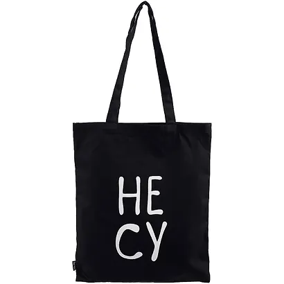 Сумка-шоппер НеСу черная, текстиль 40см.*35см. - фото 1