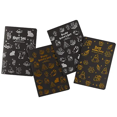 Тетрадь Black cat, 28 листов, в ассортименте - фото 3