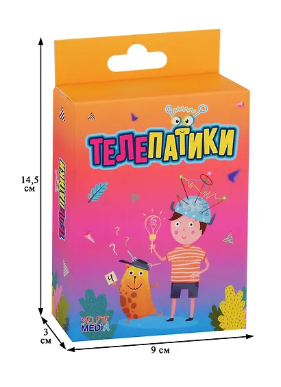 Игра настольная Selfie media Телепатики 44414 - фото 3