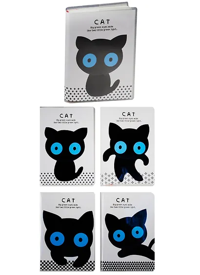 Записная книжка «Cat» А7, 80 листов в линейку - фото 1