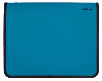 Папка для тетрадей A4+ "Soft Reef" молния с трех сторон, пластик, ассорти, Erich Krause - фото 1