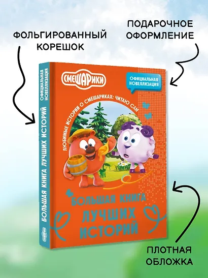 Смешарики. Большая книга лучших историй - фото 7