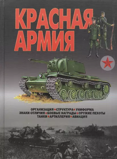 Красная Армия: Организация, структура, униформа, знаки отличая, боевые награды, оружие пехоты, танки - фото 1