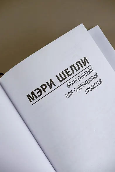 Франкенштейн, или Современный Прометей - фото 5