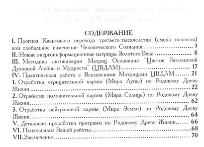 Вселенские матрицы. Методическое пособие. Часть 1. Космический код жизни. Нейтрализация негативной кармы - фото 2