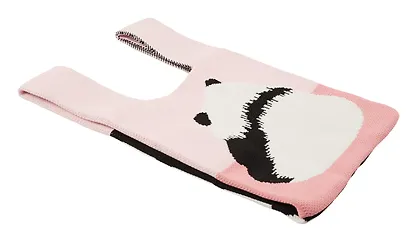 Сумочка вязаная Панда сидит (текстиль) (20х33) (12-11515-B007) - фото 2