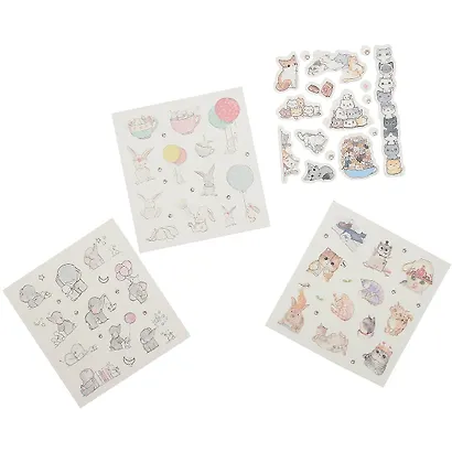 Наклейки Питомцы , 4 листа - фото 2