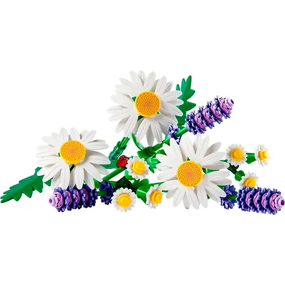 11508 Конструктор LEGO Botanicals Ромашки и лаванды, 133 деталей, возраст 9+ - фото 6