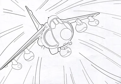 Военная техника. Раскраска - фото 3