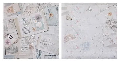 Бумага для скрапбукинга "Остров сокровищ", "В бежевых тонах", 30 х 30 см, двусторонняя, 12 листов - фото 5