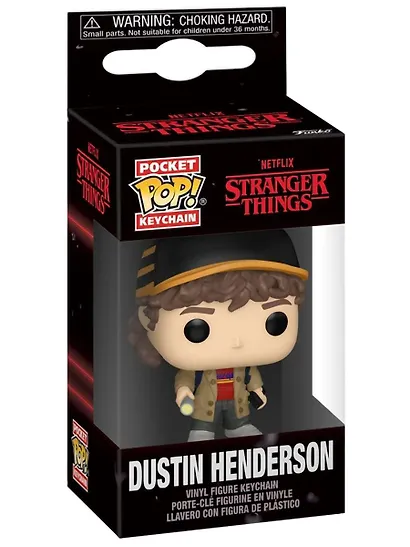 Брелок Funko Pocket POP! Stranger Things S5 Dustin Henderson 86617 - фото 2
