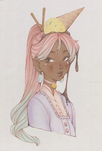 Рисуем персонажей маркерами. Иллюстрации в стиле манги для начинающих - фото 15