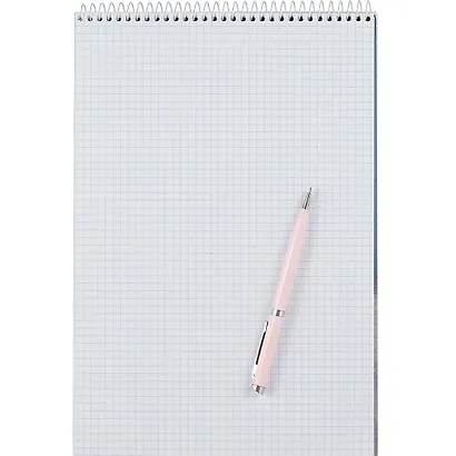 Блокнот А4 96л кл. "Время Управлять" спираль, жестк.подложка, мел.картон, УФ-лак - фото 2