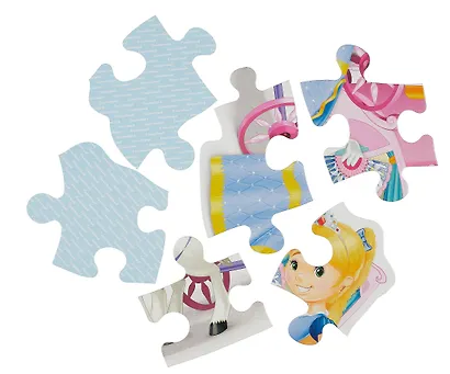 Пазл MAXI. Карета принцессы. 12 элементов. 47х33см. -Польша: Castor, (Castorland Puzzle). 718 303829 - фото 4