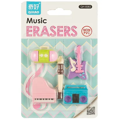 Набор «Ластики пазлы. Music», 5 штук - фото 2