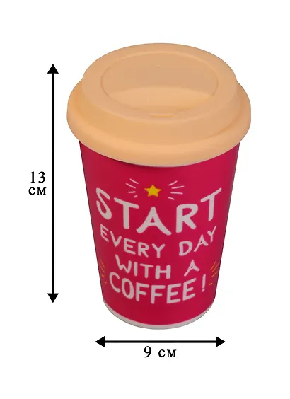 Стакан керамический Start every day (ПВХ бокс) - фото 3